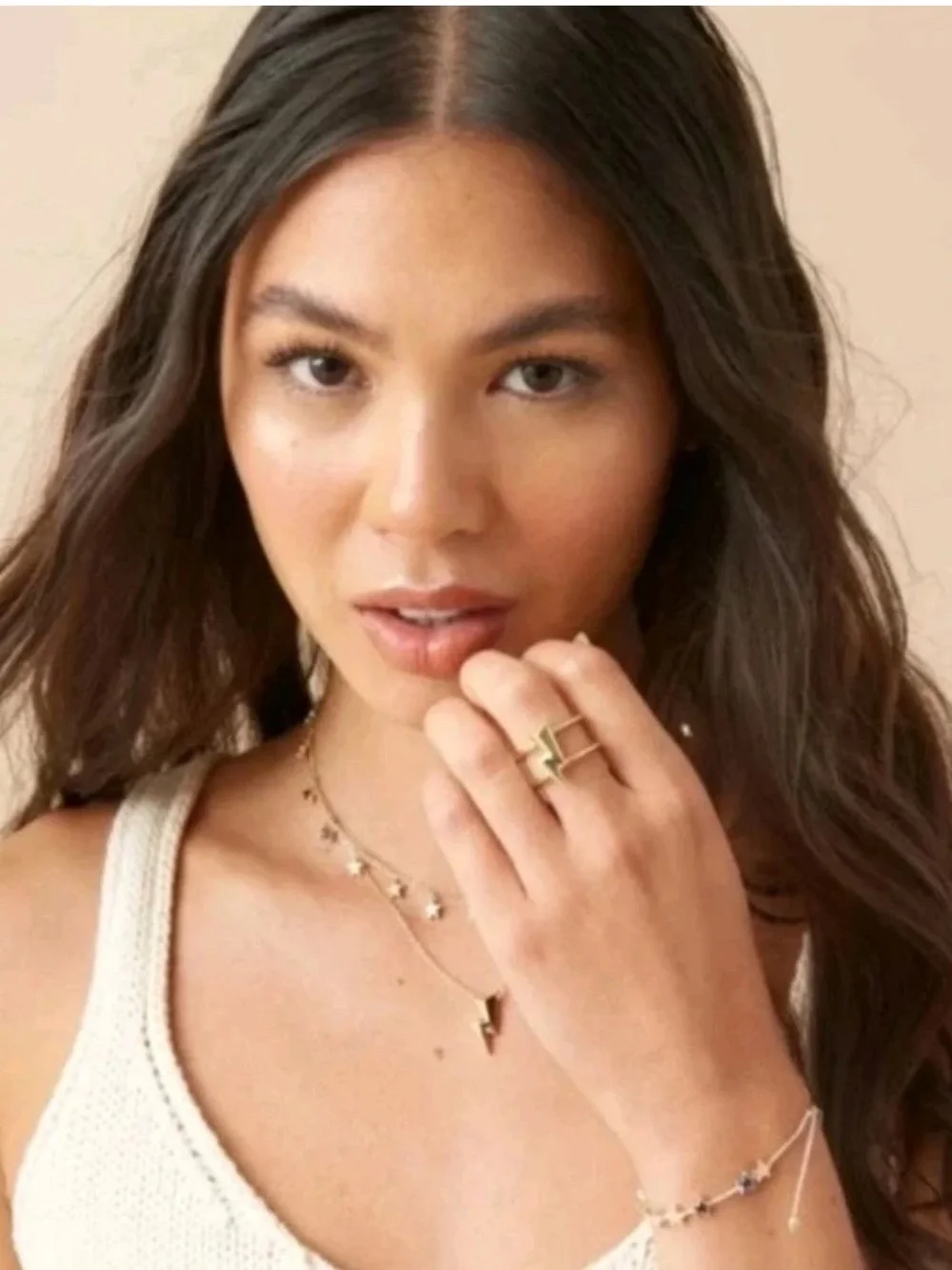 Kendra Scott polished gold